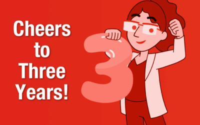 Cheers to Three Years!