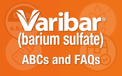 VARIBAR (barium sulfate) ABCs and FAQs